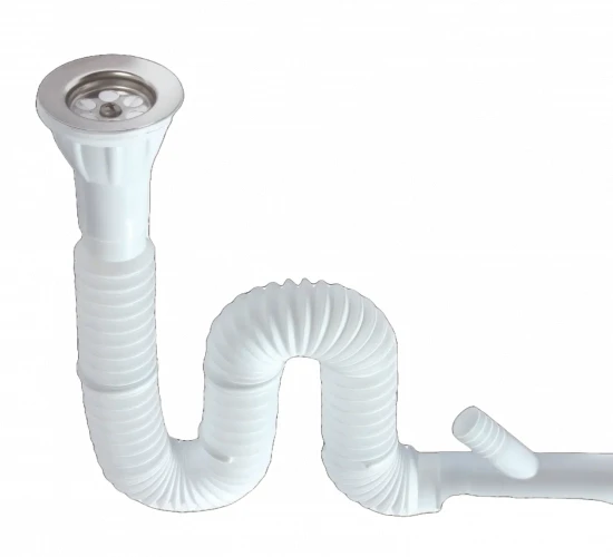 Гофриран сифон за мивка с долно разклонение Ф-32.png